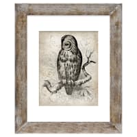 11x14 Matted to 8x10 Wall Frame, Brown