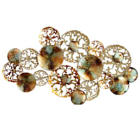 Multicolor Circle Centerpiece Wall Art, 53x30