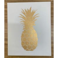 Pineapple Canvas Wall Art, 9x11