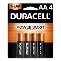 4-Pack Duracell AA Batteries