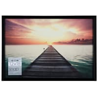 Black Linear Photo Frame, 12x18