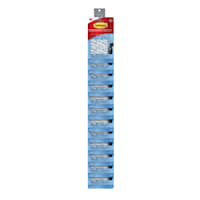 Command 6-Pack Clear Mini Hooks, .5lb