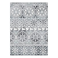 (A332) Fredrika Smoke Woven Runner, 2x6