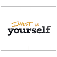 14X11 Invest In Yourself Foiled Canvas Art