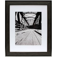 16x20 Matted to 11x14 Poster Wall Frame, Black & Brown