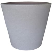 Japi All Weather Proof Linea Low & Stone Outdoor Planter, Extra Small