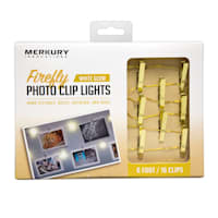 Gold Firefly Chrome Clip Lights