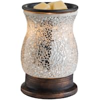 Silver Mosaic Fragrance Wax Warmer