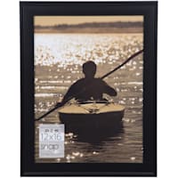 Black Scoop Profile Photo Wall Frame, 12x16