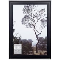 Black Scoop Profile Photo Wall Frame, 13x19