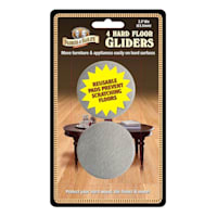 Parker & Bailey 4-Pack Hard Floor Gliders, 2.5"