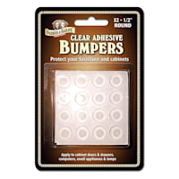 Parker & Bailey 32-Pack Clear Adhesive Bumpers