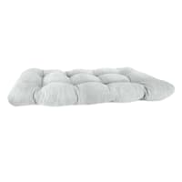 Tahiti Silver Outdoor Wicker Settee Cushion
