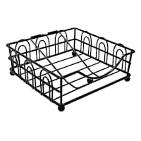Black Weighted Napkin Holder