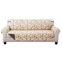 Chocolate & Tan Pet Print Sofa Furniture Pad