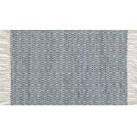 Eastside Grey Diamond Design Cotton Fringe Accent Rug, 2x4
