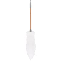 Grey Bamboo Wood Microfiber Duster