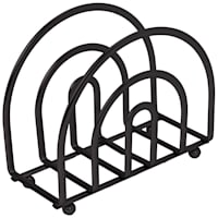 Matte Black Napkin Holder