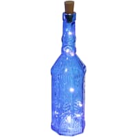 Blue LED Light Up Bottle, 13"