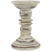 Neutral Candle Holder, 7"