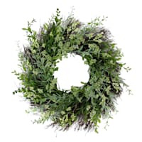 Fern Greenery Wreath, 22"