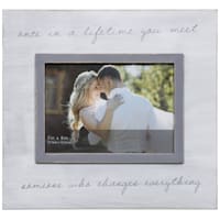 Once In Lifetime Sentiment Tabletop Picture Frame, 5x7