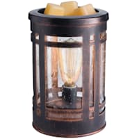 Mission Brown Vintage Bulb Illuminating Wax Warmer