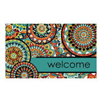 Bohemian Welcome Doormat, 18x30