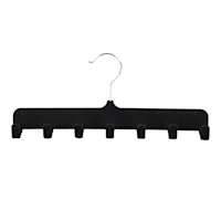 Velvet Belt Hanger, Black