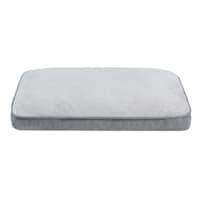 Grey Polyester Rectangle Pet Pillow, 26x35