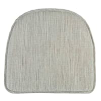 Salinger Tan Gripper Dining Chair Cushion with Non Skid Material