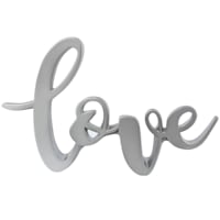 Love Cutout Table Sign, 9x6