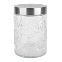 42-Ounce Maxwell Clear Glass Pet Canister, Medium