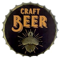 9X9 Metal Bottle Cap Wall Mounted Bottle Opener Craft Beer