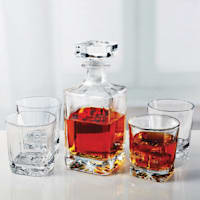 5-Piece Glass Decanter Set