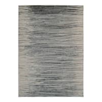 (B550) Crosby St. Magnolia Grey Ombre Area Rug, 5x7