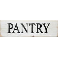 Pantry Wall Sign, 16x4.5