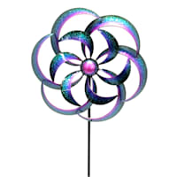 Metal Wind Spinner Yard Stake, 42"