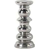Silver Candle Holder, 10.5"