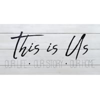 24X12 This Is Us Wood Canvas Art