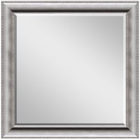 Anne Antique Silver Framed Wall Mirror, 25"