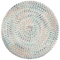 Boucle Round Placemat La Mer
