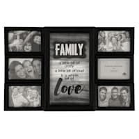 6-Opening Family & Love Collage Picture Frame, 22x14