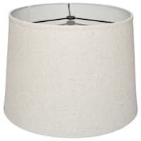 Beige Linen Medium Table Lamp Shade, 14x14x10