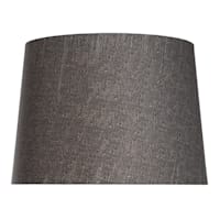 Dark Grey Metallic Table Medium Table Lamp Shade, 14x14x10