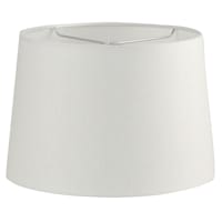 White Table Medium Table Lamp Shade, 14x12x10