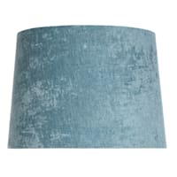 Light Blue Medium Table Lamp Shade, 14x10x12