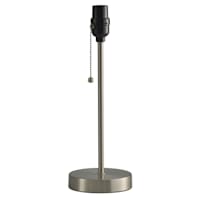 Brushed Steel Metal Task Lamp, 14"