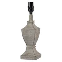 Greyson Grey Small Lamp Base, 13.5"