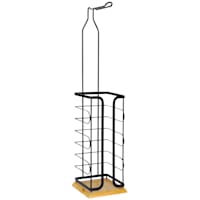 Tao Plus Matte Black Toilet Paper Holder